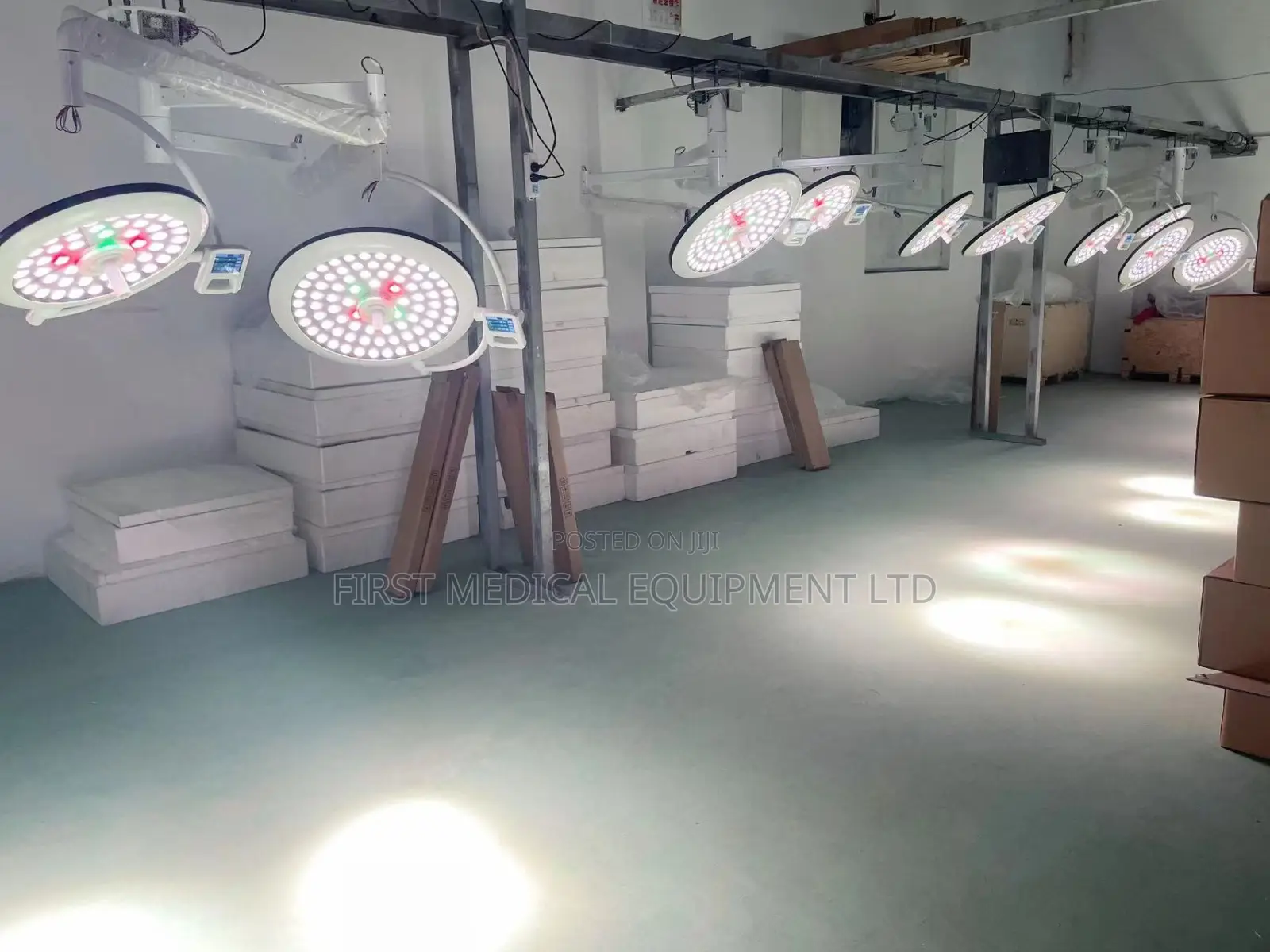 Ceiling Mount Operating Lights - Led - High Intensity-Double Dooms