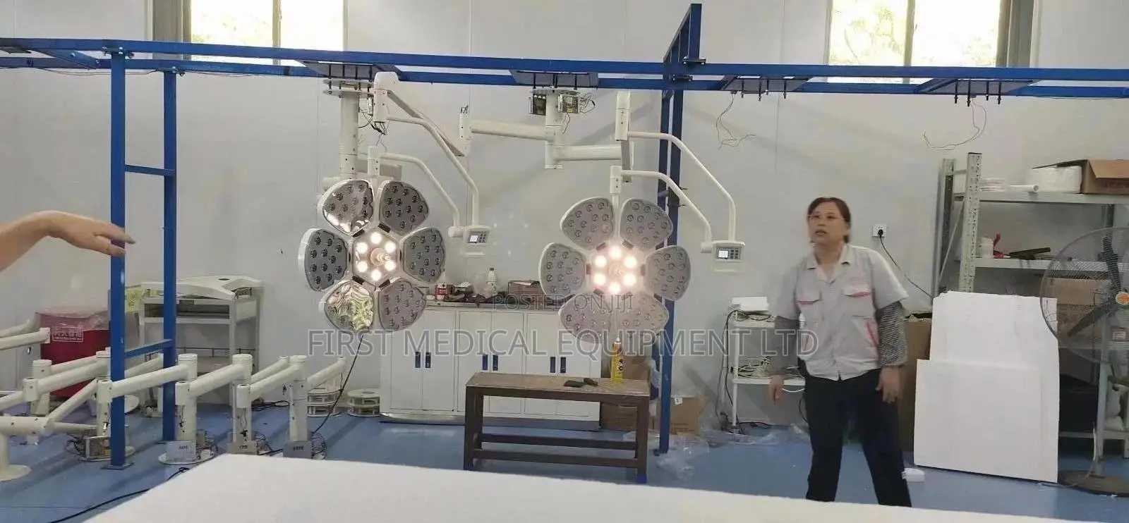 Ceiling Mount Operating Lights - Led - High Intensity-Double Dooms