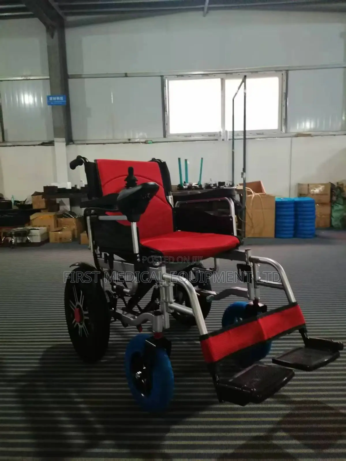 Heavy-Duty Electric Wheelchair - Long Range Battery - Durable