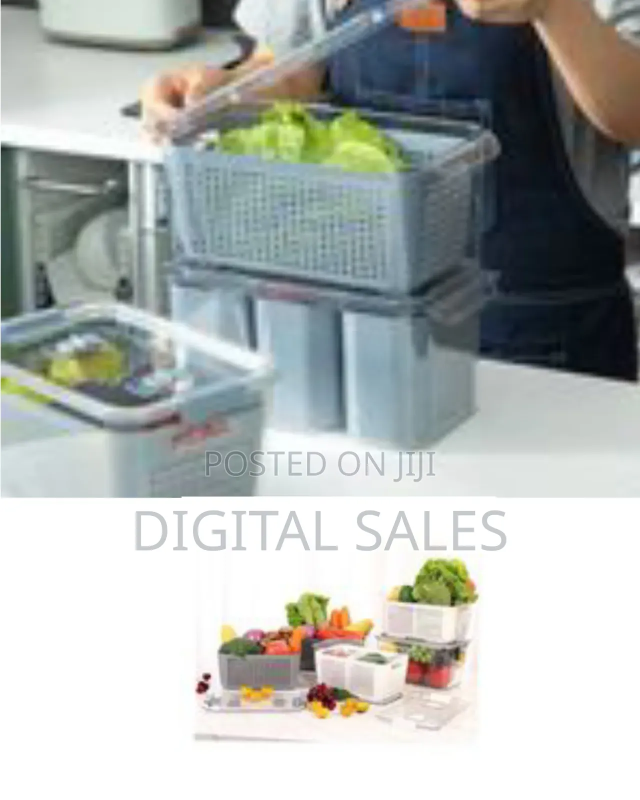 2.72l Refrigerator Organizer Bin