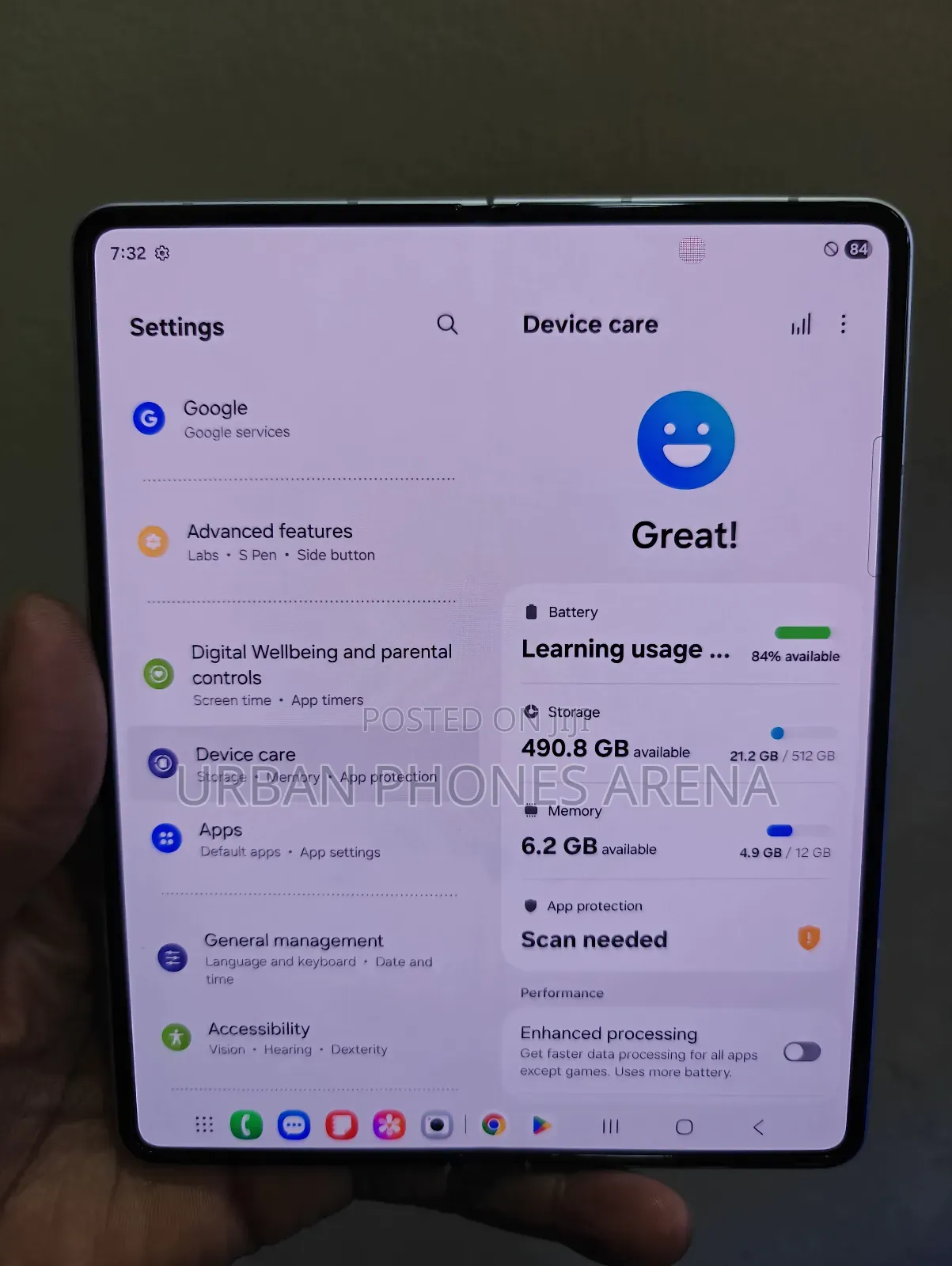 Samsung Galaxy Z Fold 3 512 GB Silver