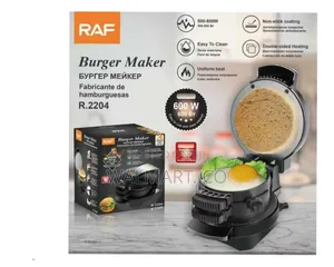 Raf Mini Burger Press Maker With Egg Cooker Ring