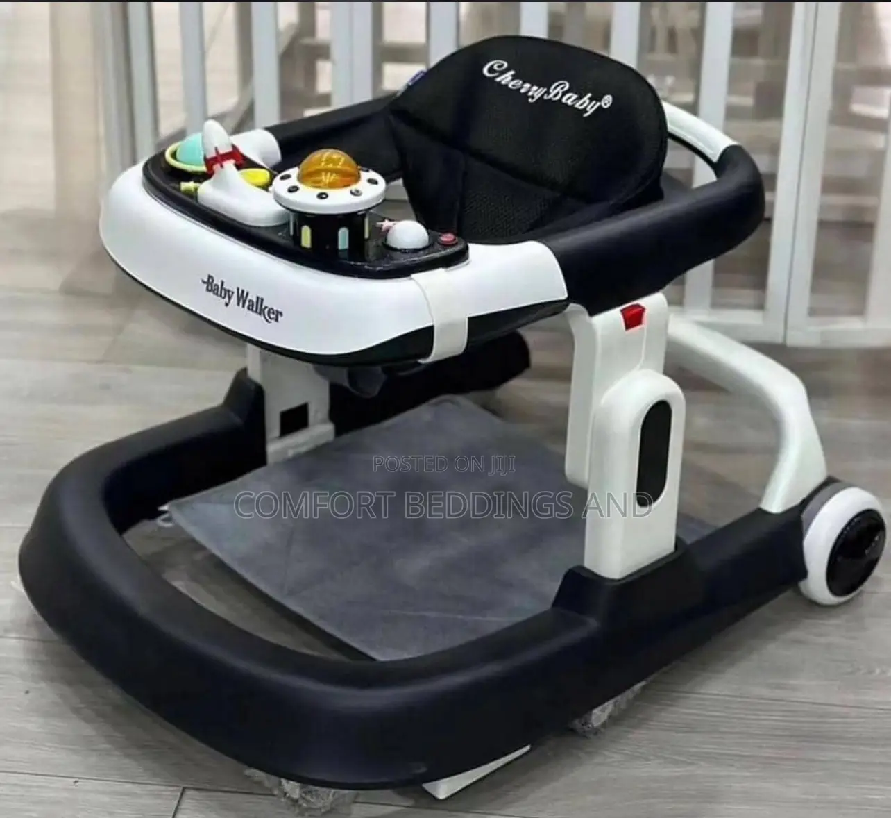 Strong Baby Walker Black
