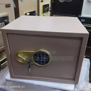 T23 23x23cm 10kgs Dual Lock Keys And Digital Wall Mounted Safe Box