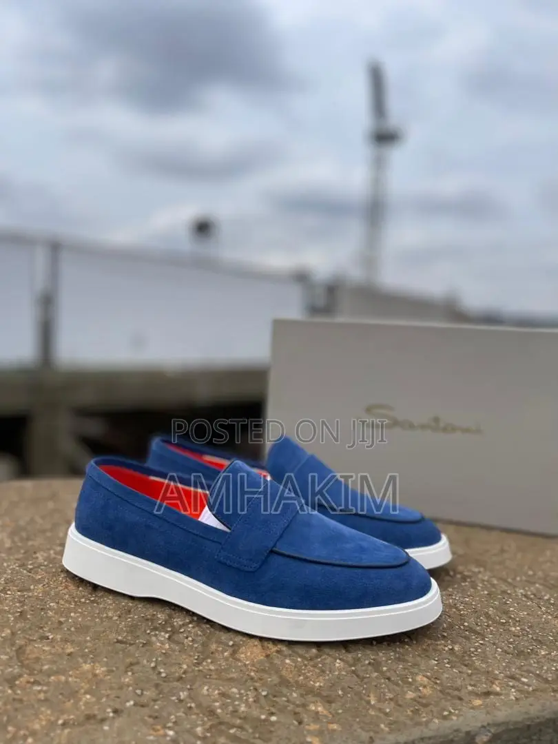 Classic Men Santomi Suede Loafers In Stock