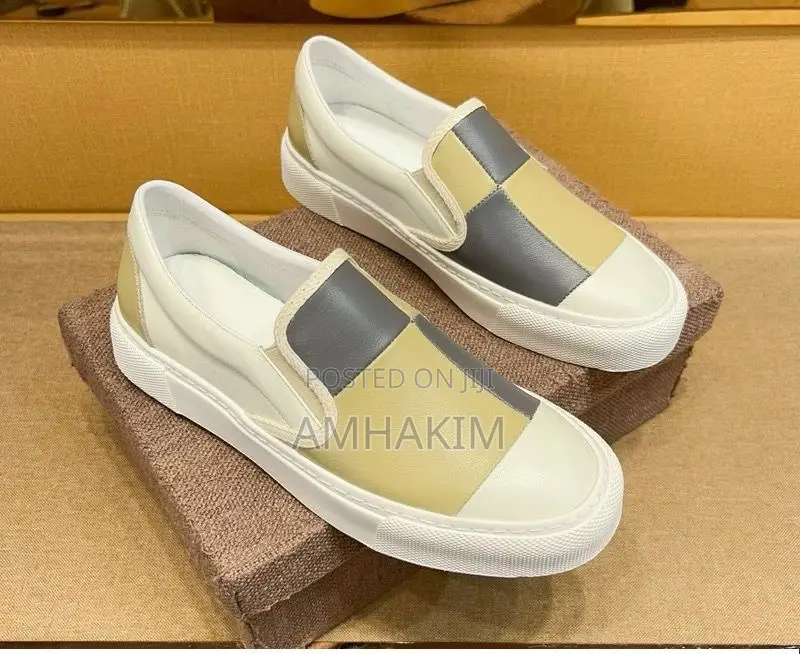 Classic Men's Gucci Van Design Sneakers In Stock