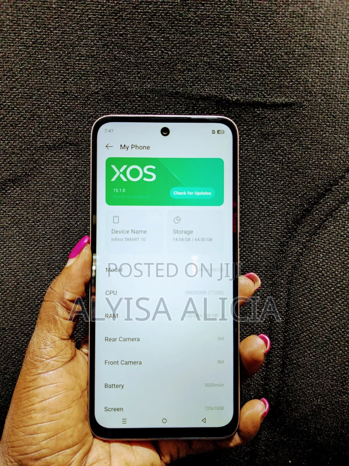 Infinix Smart 10 128 GB Gold