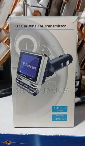 Bt Car Mp3 Fm Transmitter | Hands-Free Bluetooth Car Adapter With Lcd.