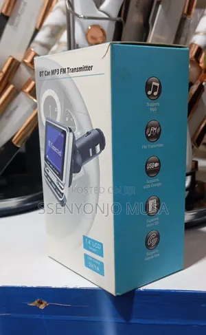Bt Car Mp3 Fm Transmitter | Hands-Free Bluetooth Car Adapter With Lcd.