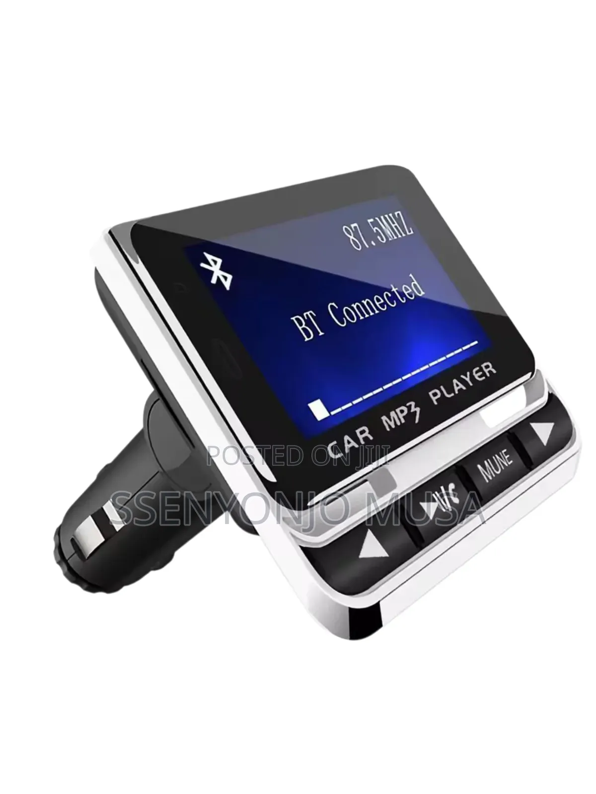 Bt Car Mp3 Fm Transmitter | Hands-Free Bluetooth Car Adapter With Lcd.