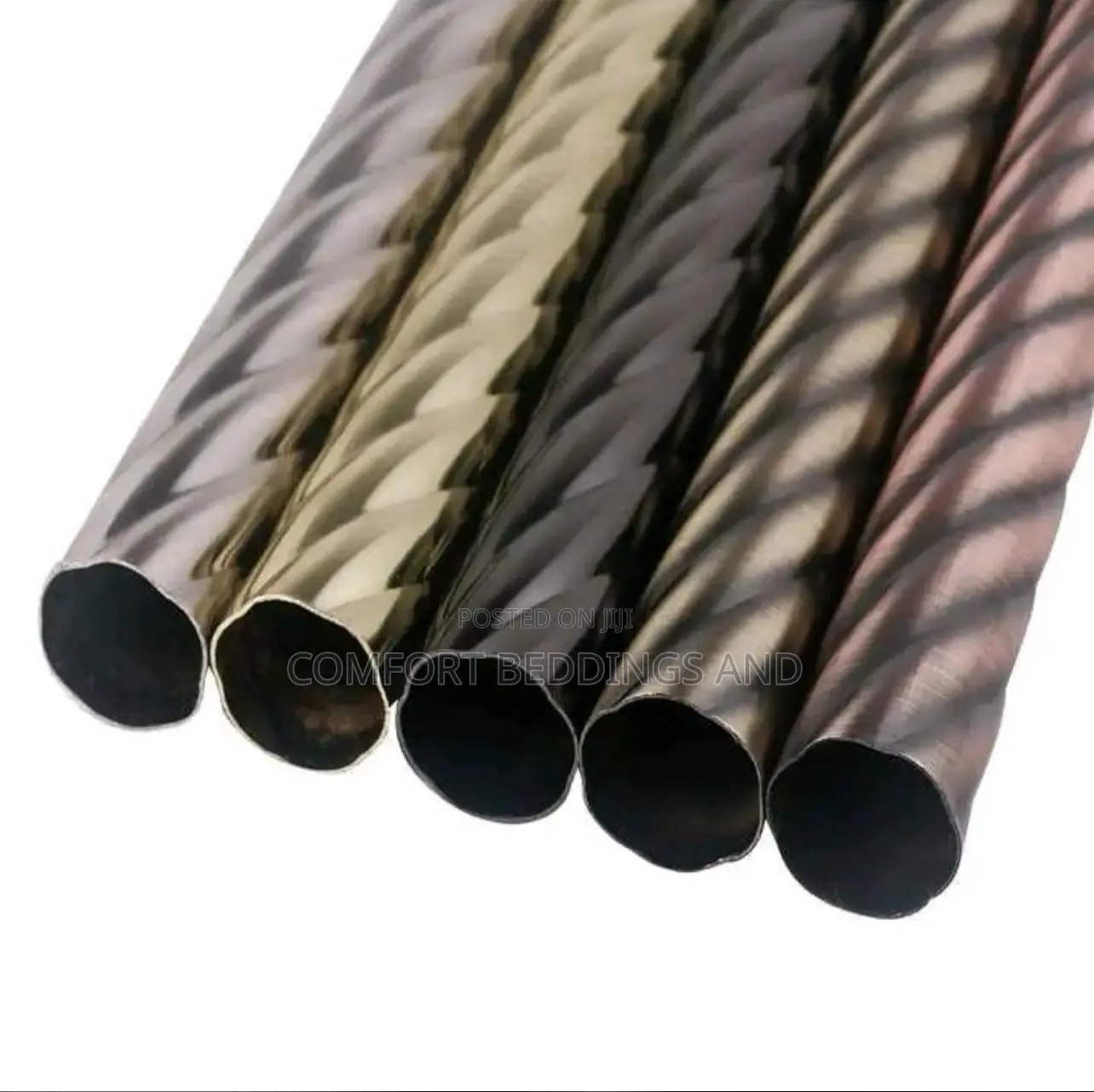 Metallic Curtain Poles @ Meter