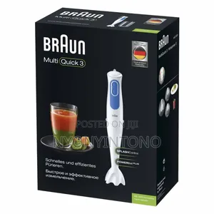 Braun 700w Stainless Steel Powerful Electric Hand Blender Mq3000wh