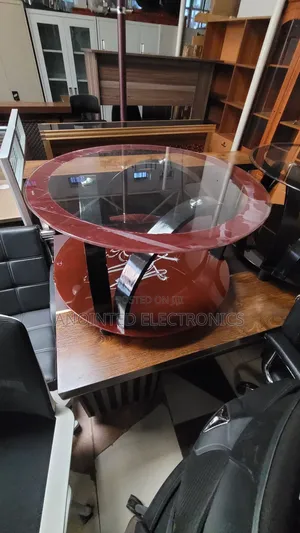 Round Glass Table 50cm