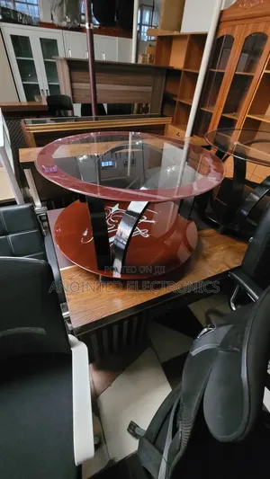 Round Glass Table 50cm