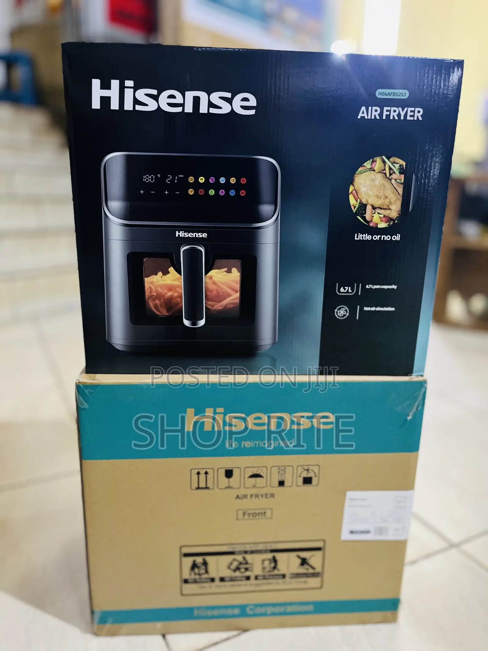 Hisense 6.7 Liters Oil Saving Air Fryer