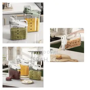 3 Pieces of 2500ml, 1800ml, 1500ml Cereal Containers