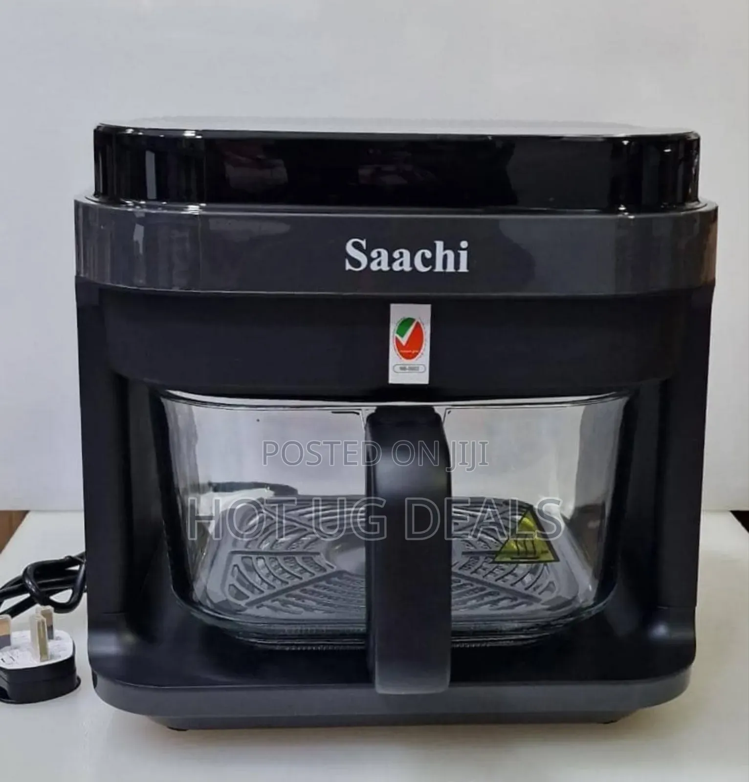 5.5 Electric Airfryer With Food Grade Tempered Glass Basket