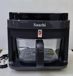 5.5 Electric Airfryer With Food Grade Tempered Glass Basket
