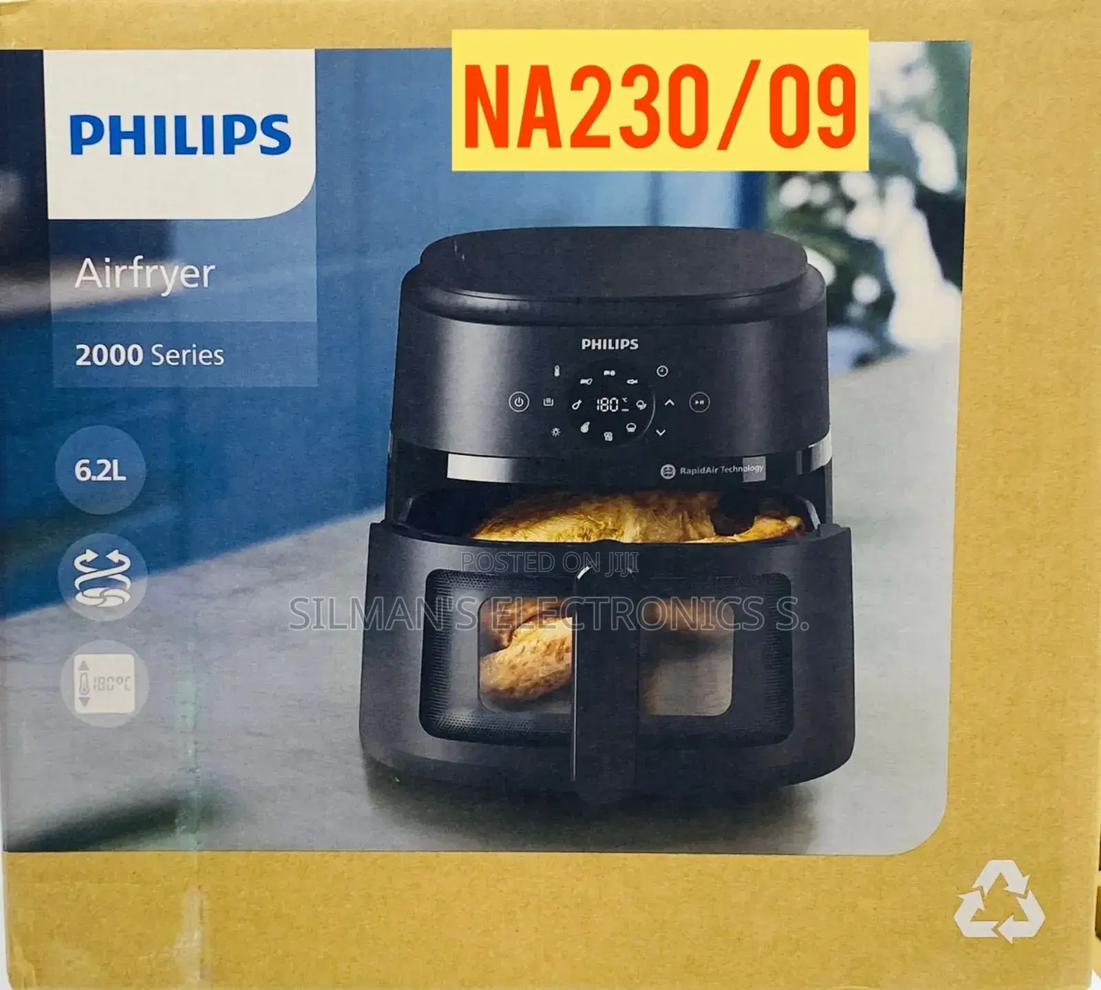 Philips 2000 Series Airfryer 6.2 Litres