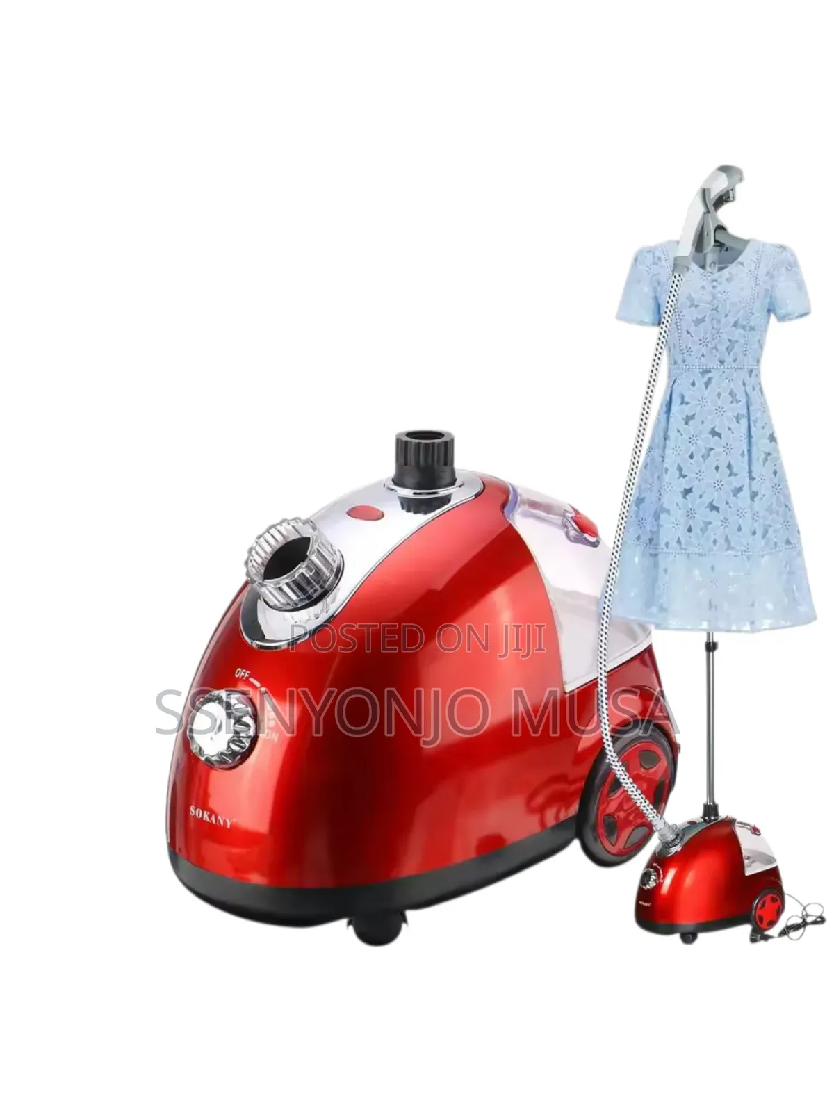 Sokany 2000w Garment Steamer - Fast Heat Up, 1.6l Removable-