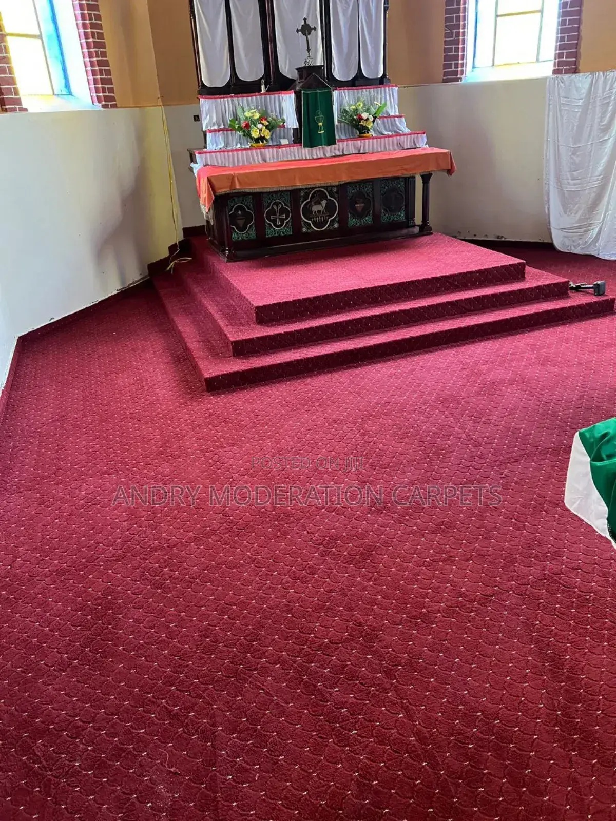 Design Maroon Soft Galaxy Woolen Carpets