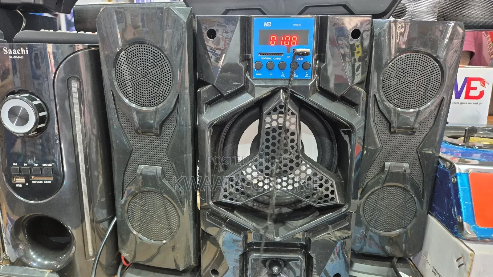 3.1 Ch Hometheater Woofer With Remote, Hi-Fi Multimedia Speaker System