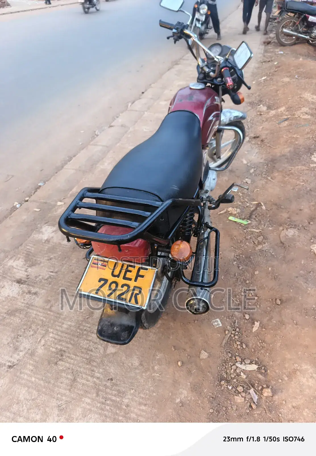 TVS XL 100 2017 Red