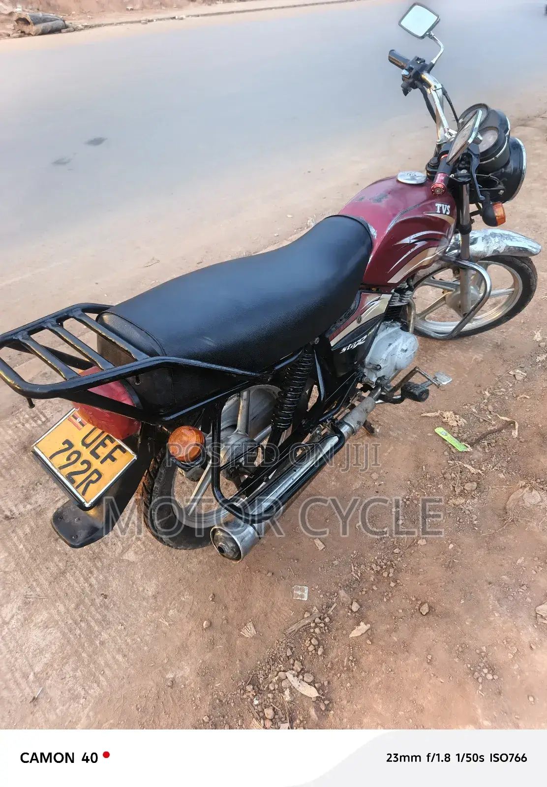 TVS XL 100 2017 Red