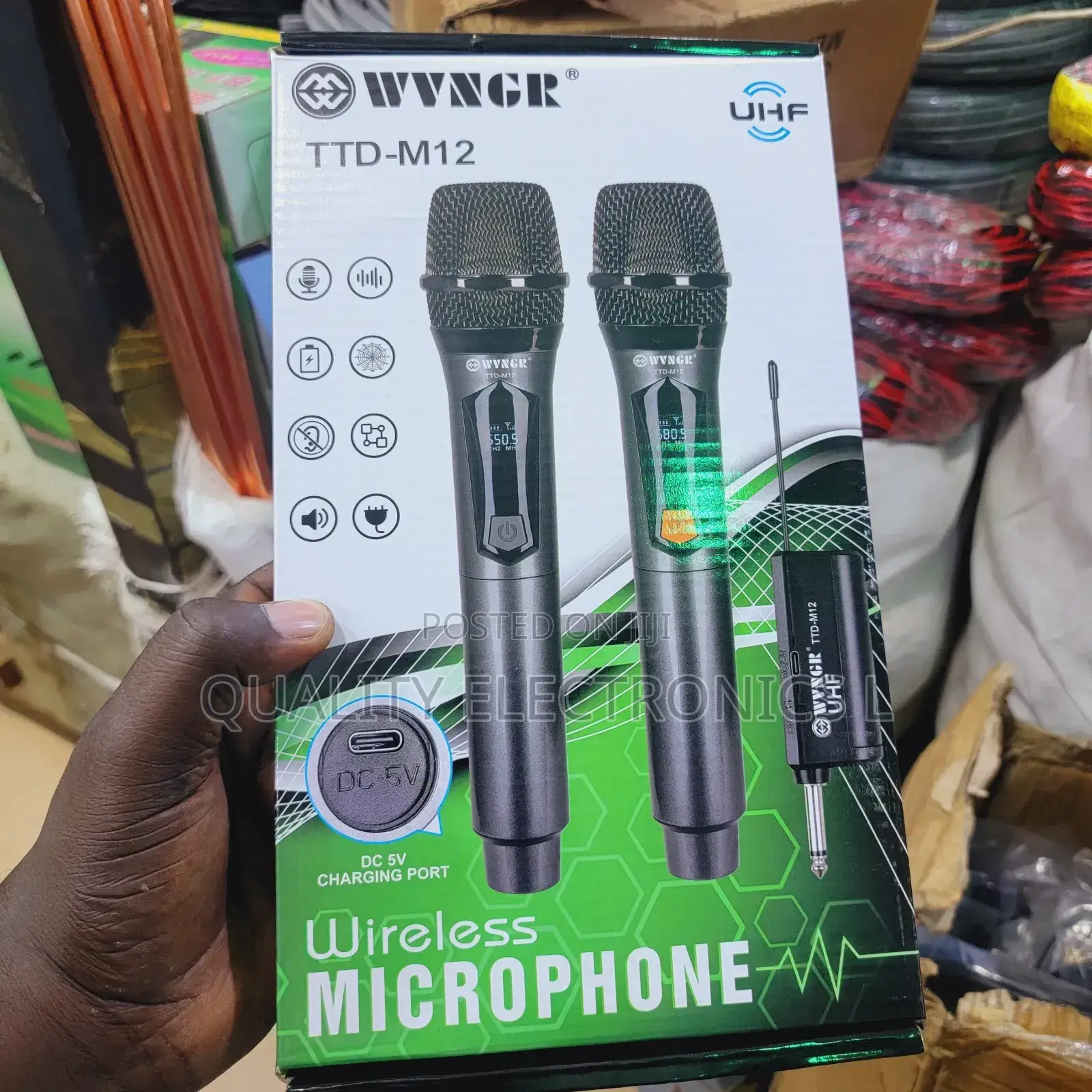 Wvngr Rechargeable Wireless Microphones
