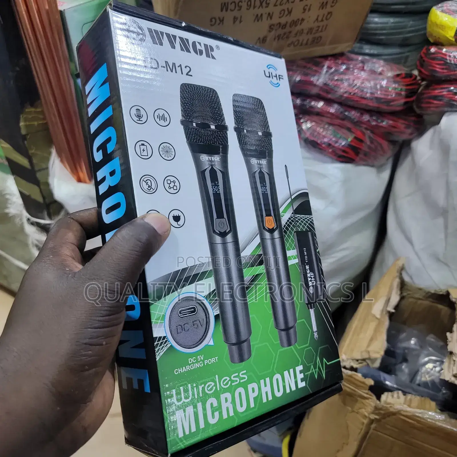 Wvngr Rechargeable Wireless Microphones