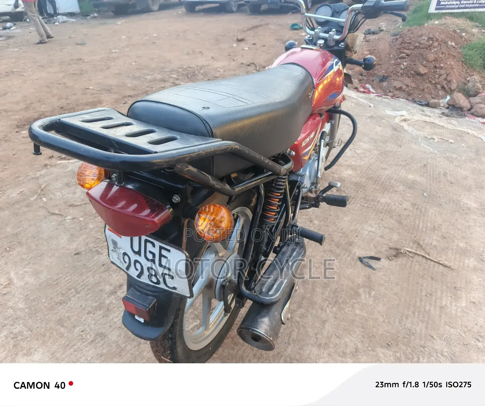 Bajaj Boxer 125 2023 Red