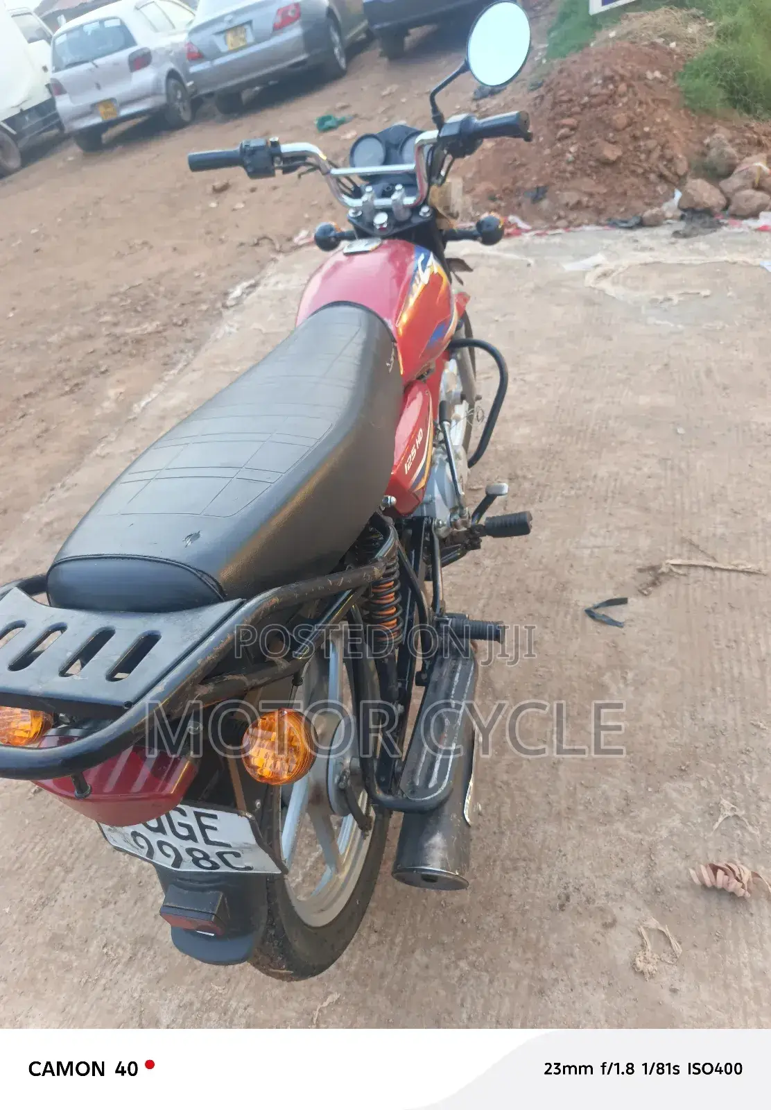 Bajaj Boxer 125 2023 Red