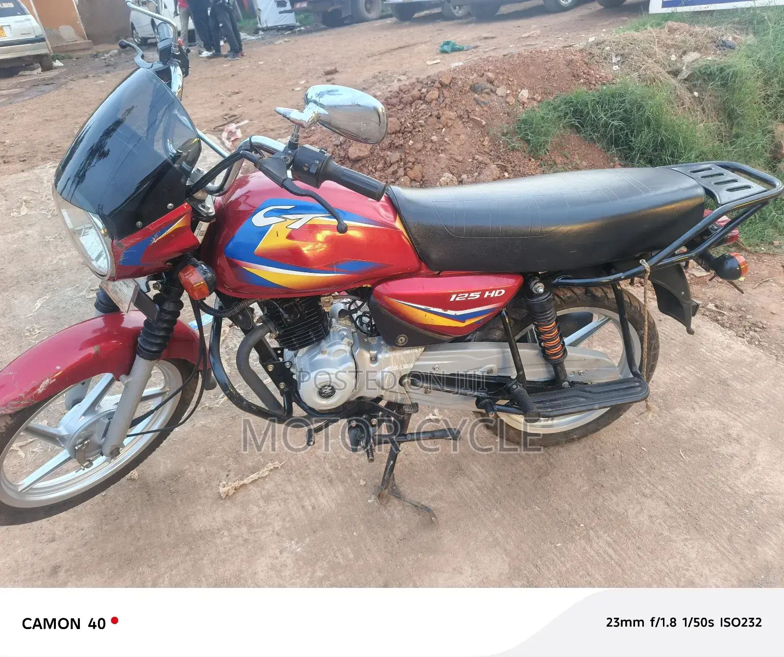 Bajaj Boxer 125 2024 Red