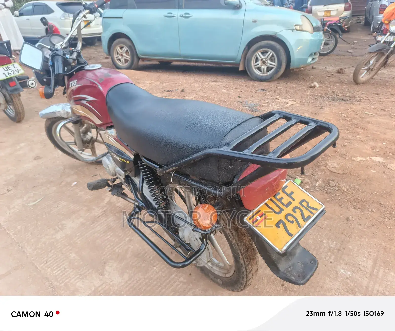 TVS XL 100 2018 Red
