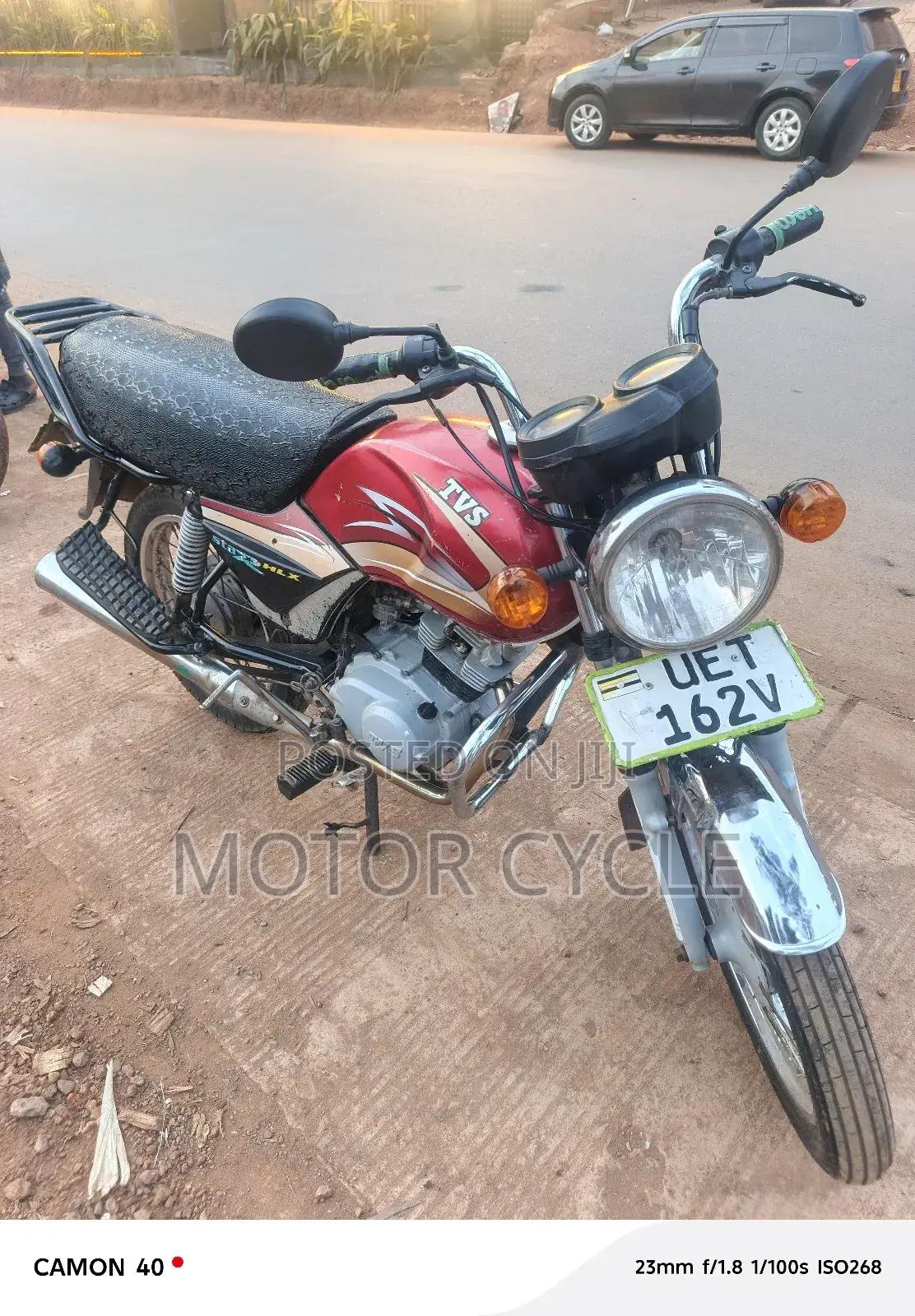 TVS XL 100 2002 Red