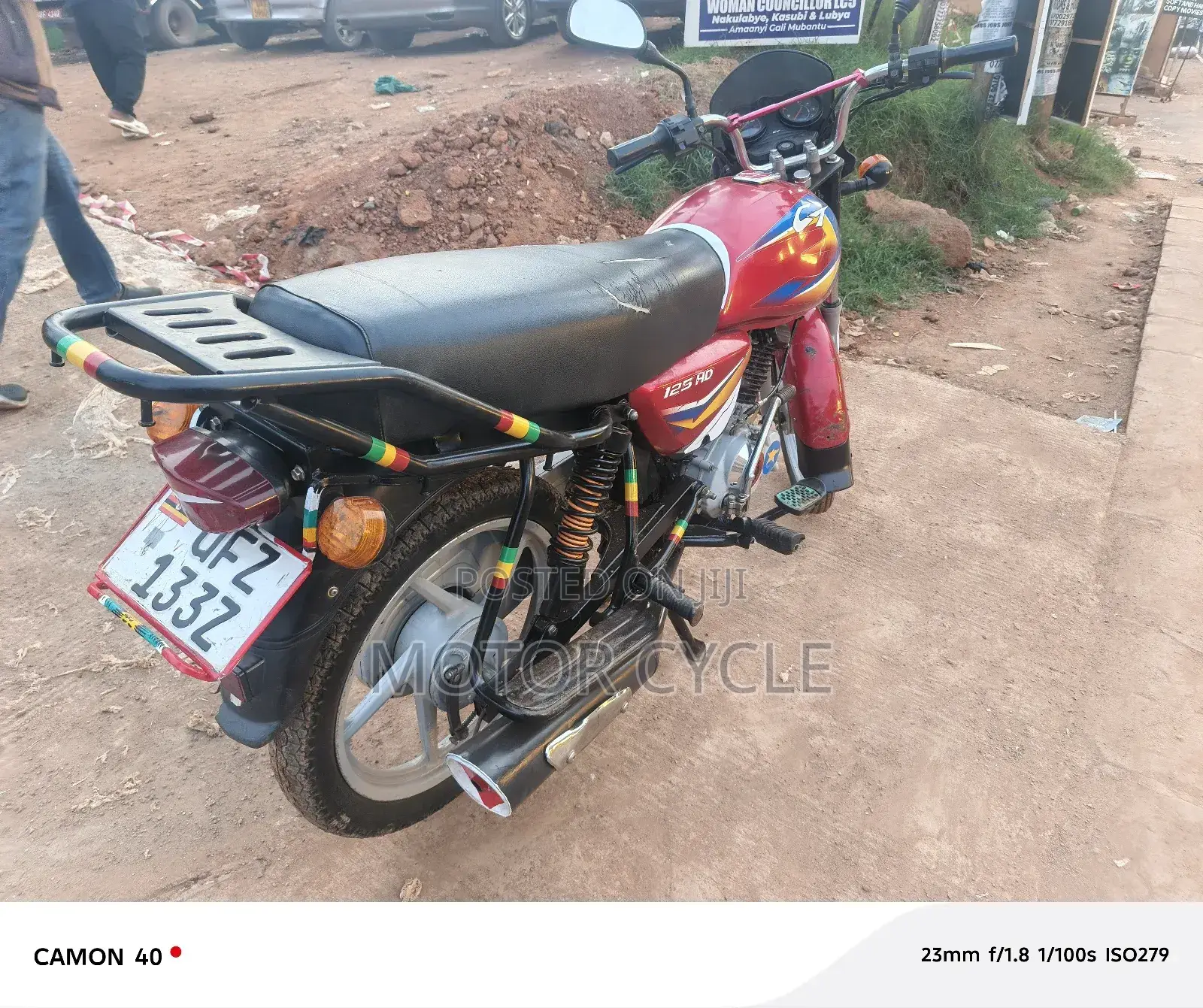 Bajaj Boxer 125 2024 Red