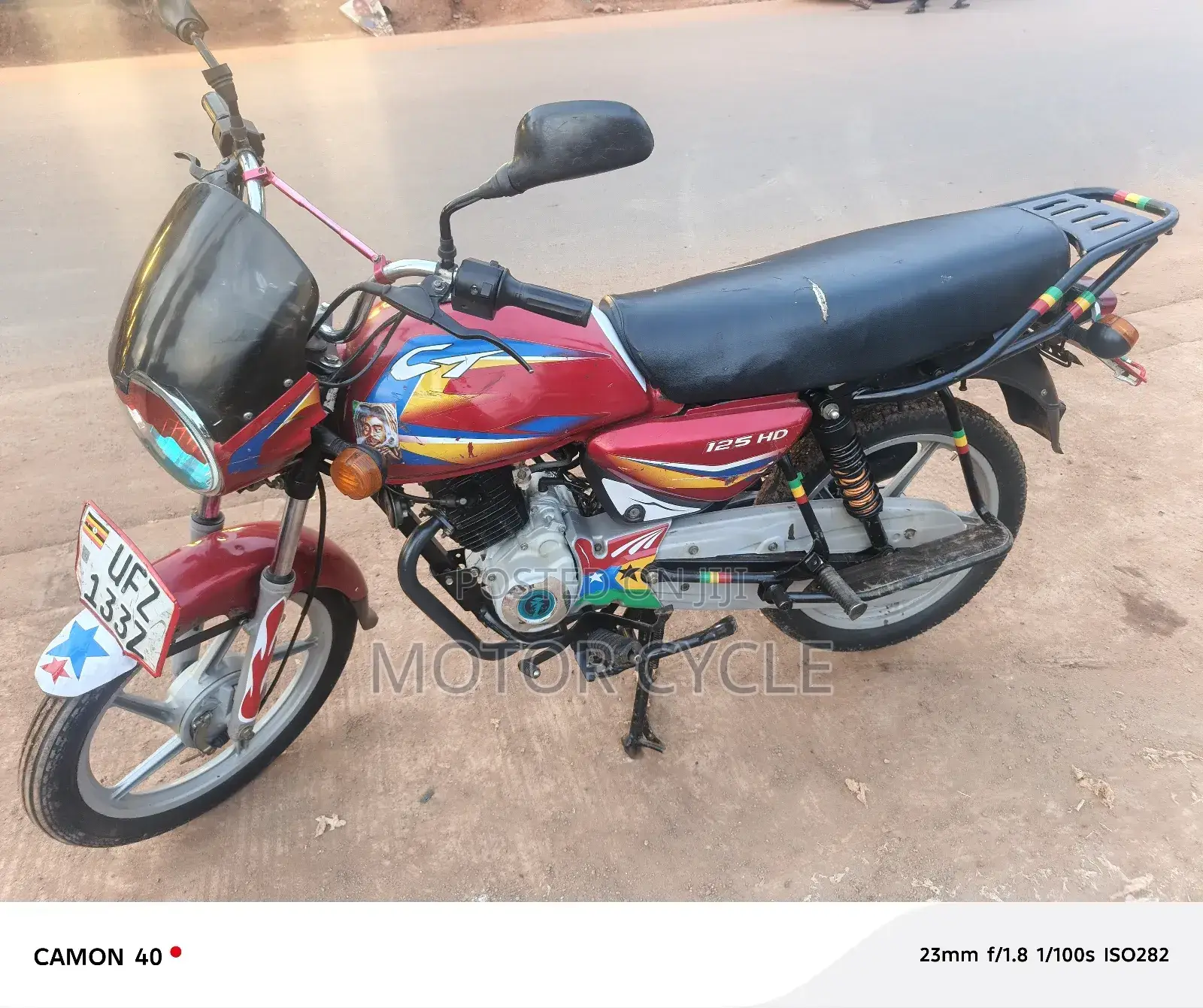 Bajaj Boxer 125 2024 Red