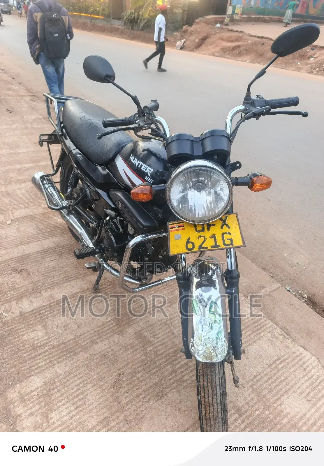 Hero Hunter 125 2022 Black