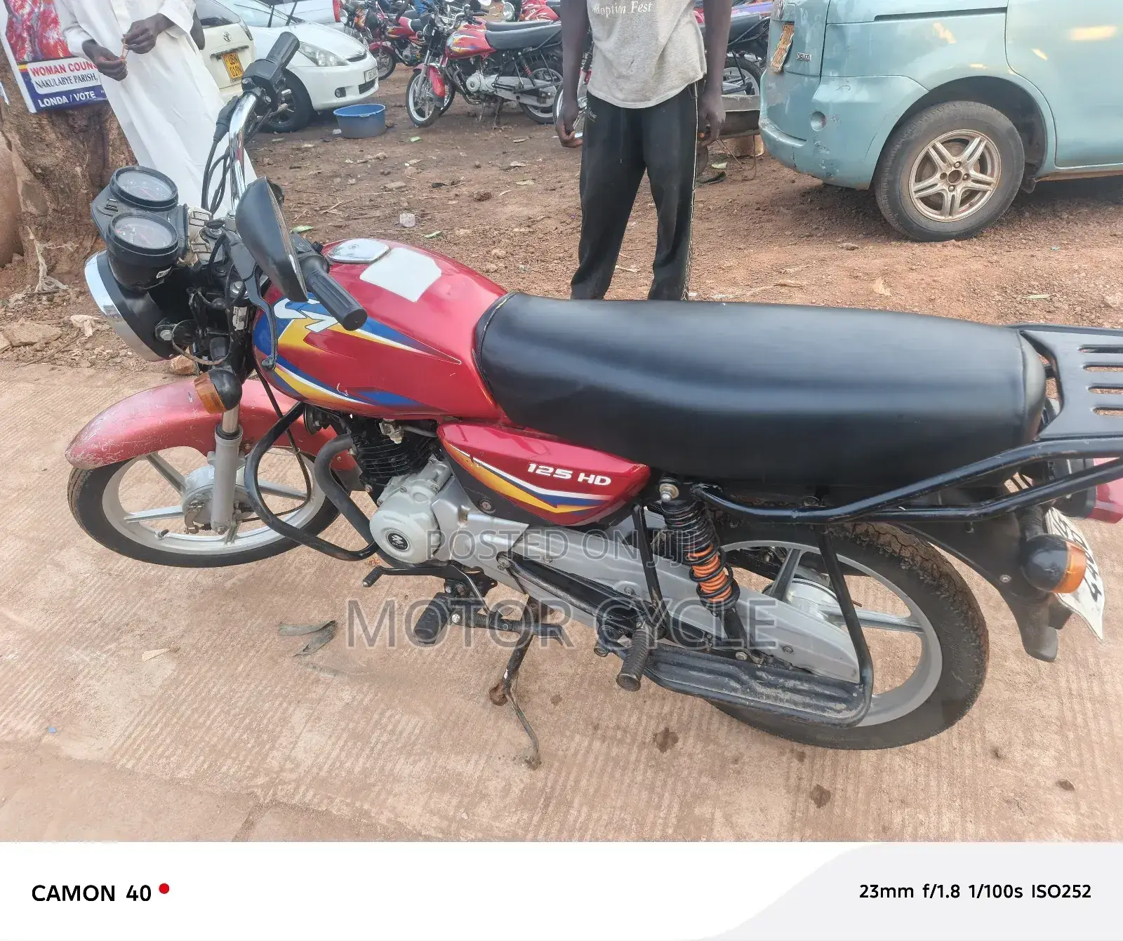 Bajaj Boxer 2024 Red