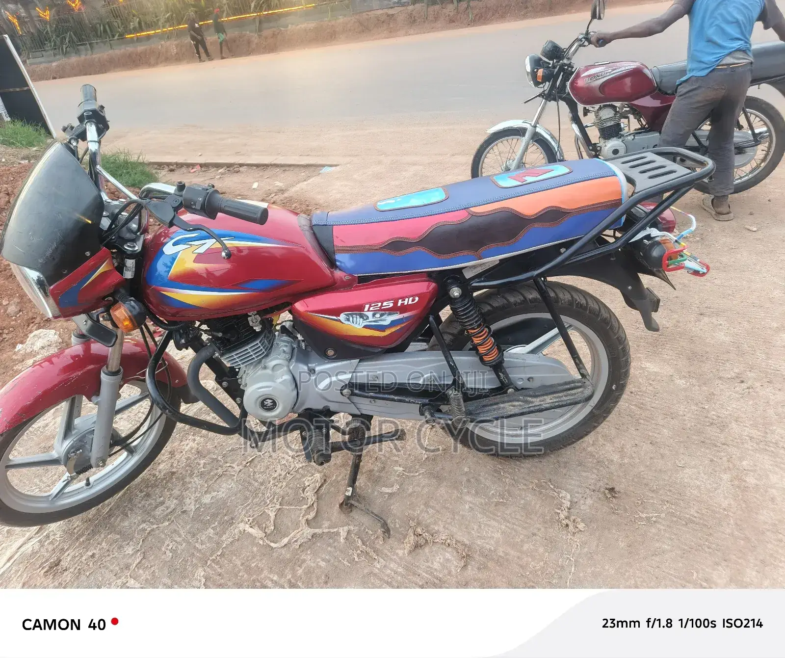 Bajaj Boxer 125 2025 Red