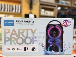 Anker Rave Party 2 Portable Speaker 120w Stereo Sound & Light Show