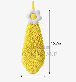 3pcs Chenille Hand Towel