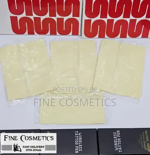 3pieces Double Sides Fake Skin Tattoo Practice for Beginners and Pros