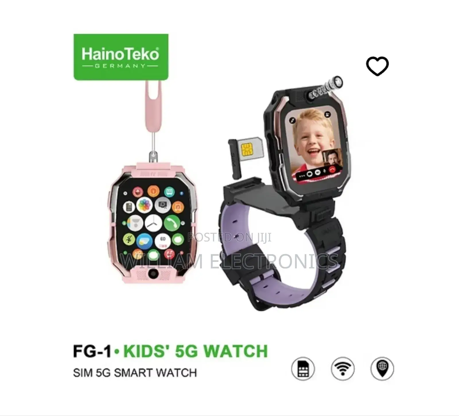Hainoteko Fg-1 Kids Smart Watch