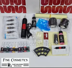 Beginner's Tattoo Kit | Machine With Accessories Micro Blading Make Up