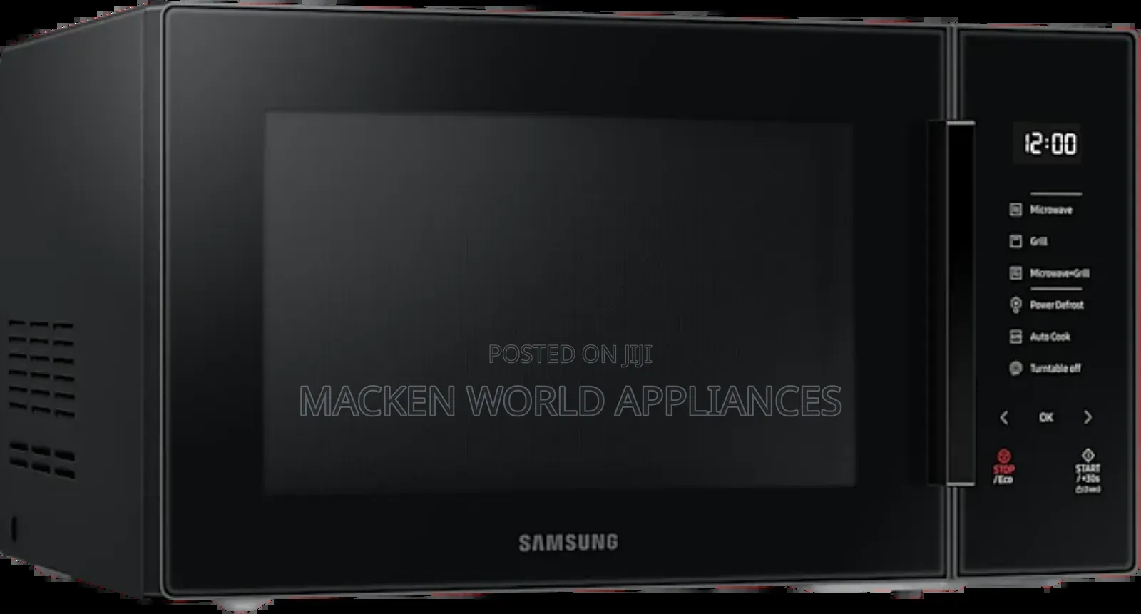 30l Samsung Microwave Oven With Grill Black Mg30t5018ak