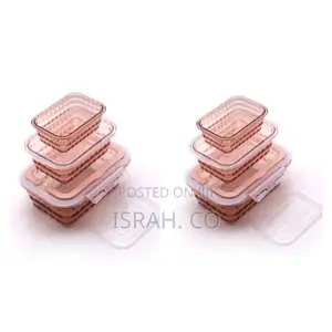 3pcs Glass Food Storage Containers