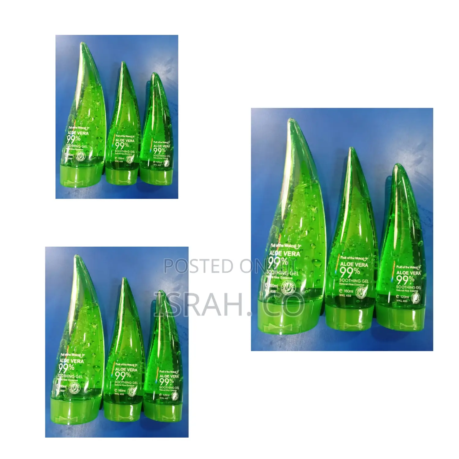 Skin Care Overnight Set ,Aloevera Gel and Vitamin E Capsules