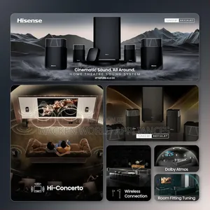 Hisense Ht Saturn 4.1.2ch With Wireless Subwoofer, Dolby Atmos