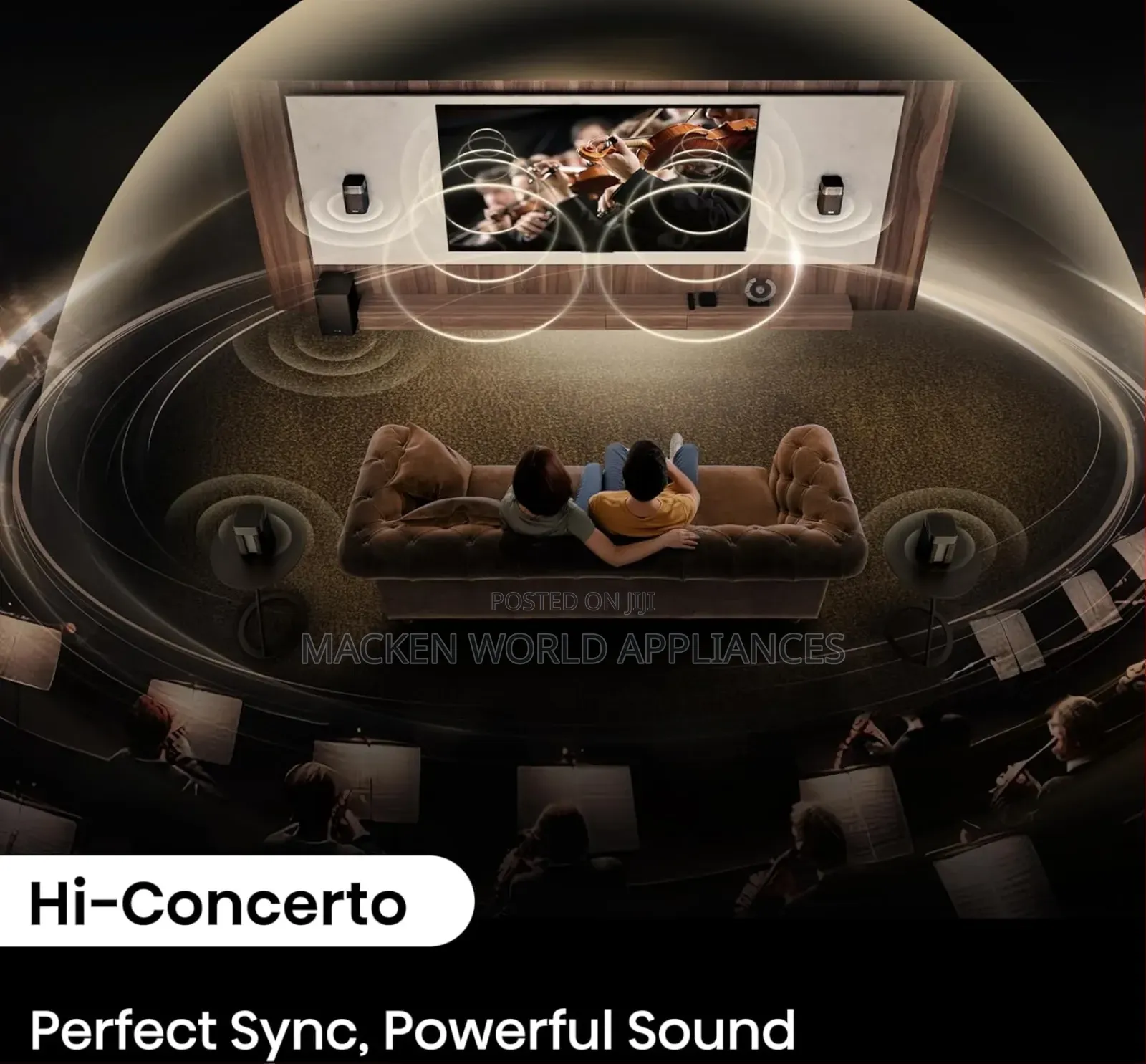 Hisense Ht Saturn 4.1.2ch With Wireless Subwoofer, Dolby Atmos